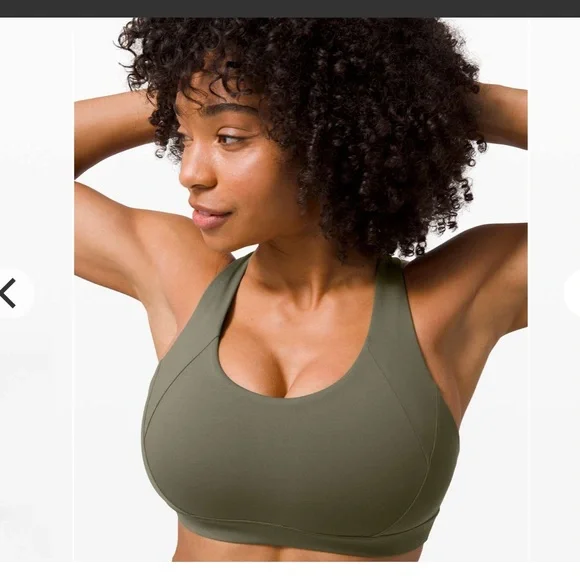 Lululemon Free To Be Elevated Bra *Light Support, DD/E Cup
Army Green - Picture 3 of 6